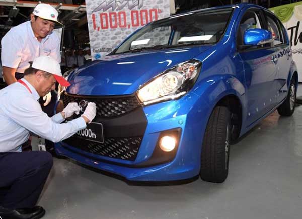 Produksi Mobil Daihatsu Sirion Capai Juta Unit Dalam Tahun